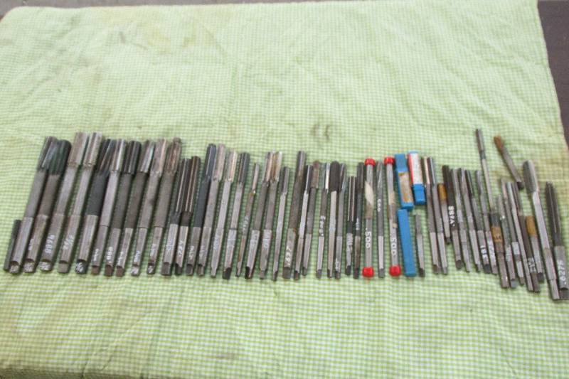 Lot of reamers 1 inch and less...