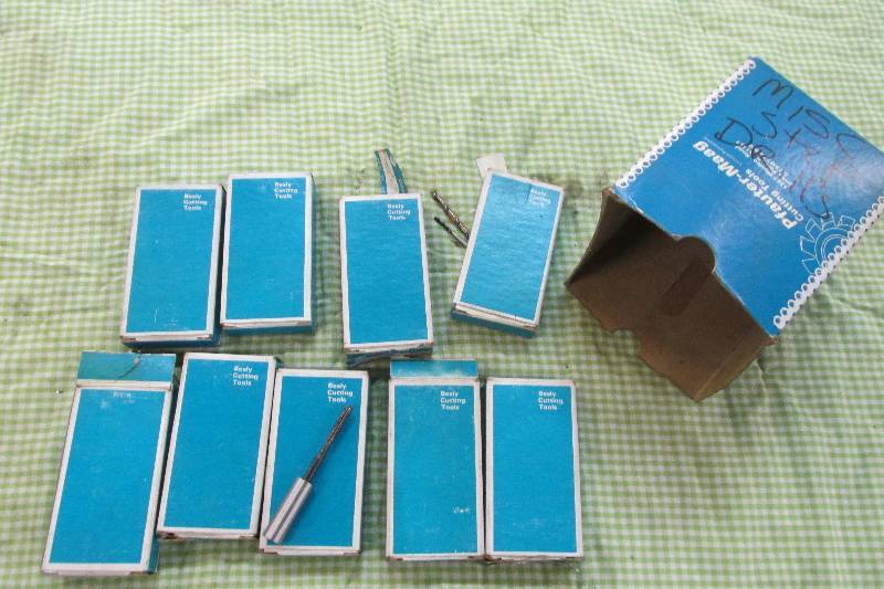 Box of cutting tools...