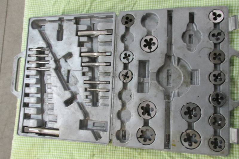 Partial set of dies in case...