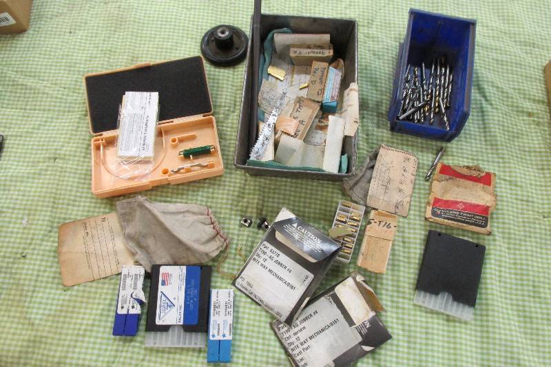 Lot of assorted inserts, bits and m...