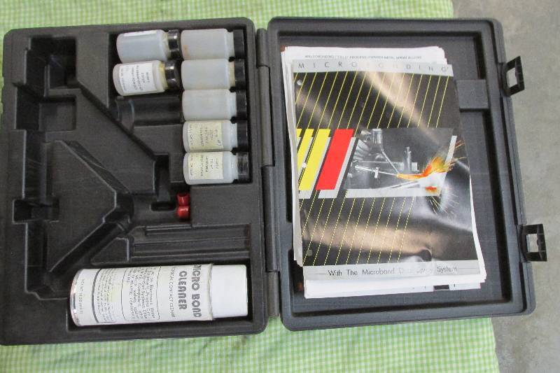 Case of Microbond cleaners and powd...