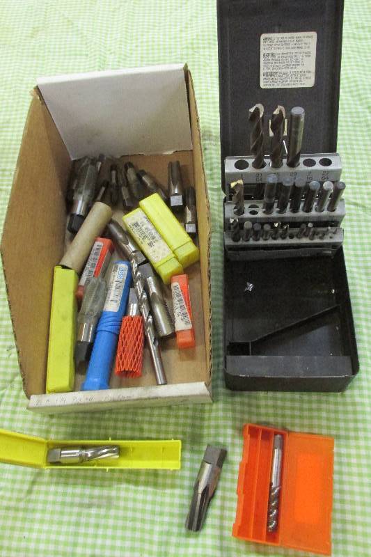 Assorted tapers, bits, and more...