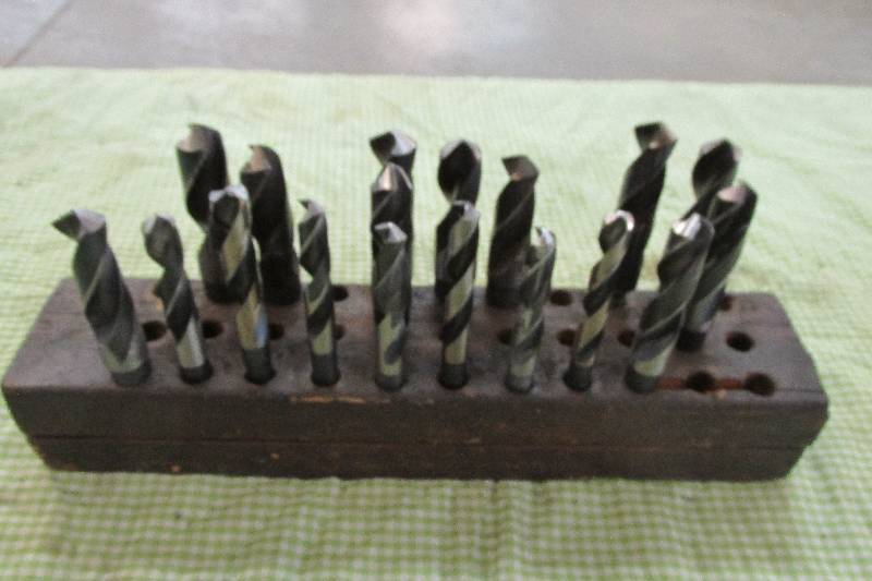 Wood rail of drill bits...