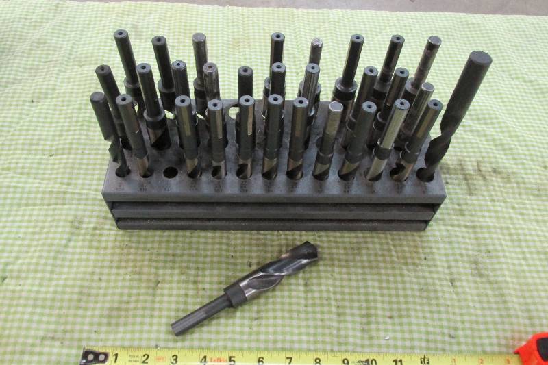 Set of drill bits...