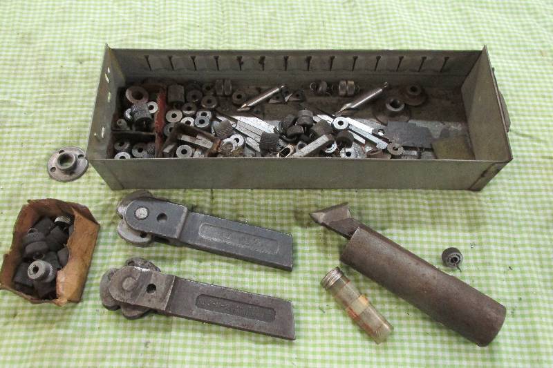 Lot of Knurling tools and parts...