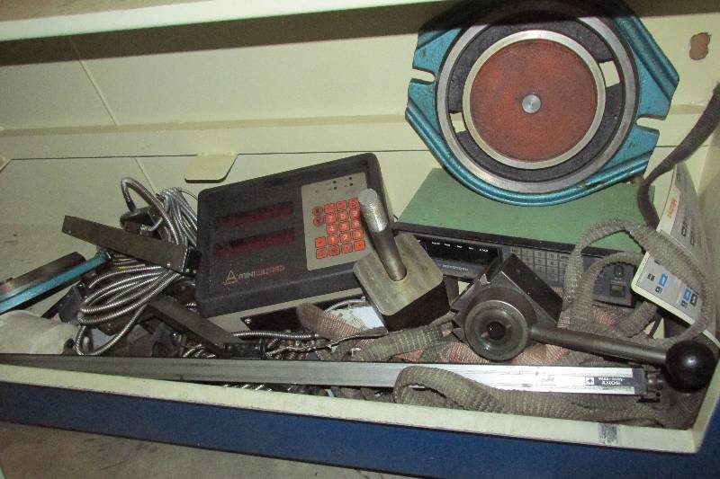 Lot of machine parts and controls...