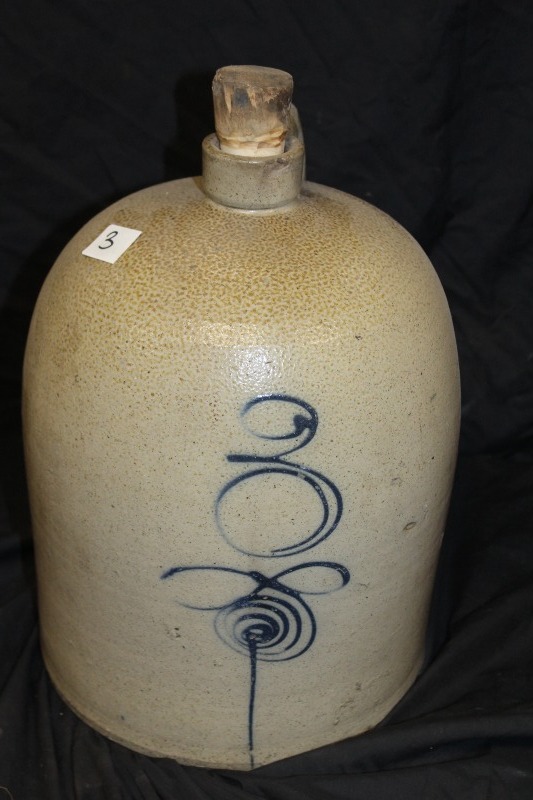 Salt Glazed 3 Gallon Beesting Beehive Jug