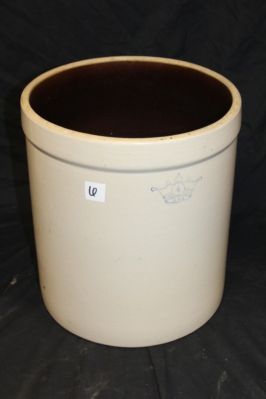 Ransbottom Brothers 4 Gallon Crock