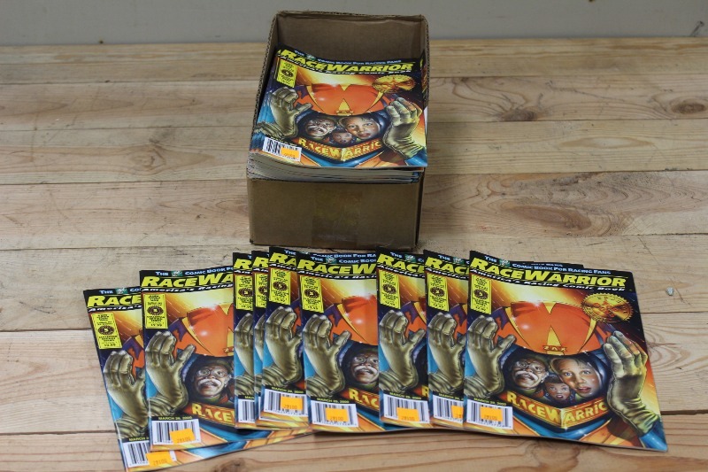 Case of RaceWarrior Comic Books