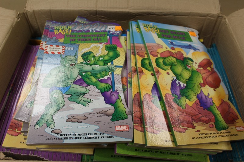 New Old Stock Marvel Hulk Books - 86 Books