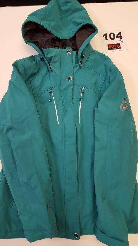 WOMENS GERRY  JACKET  SKY BLUE  MEDIUM