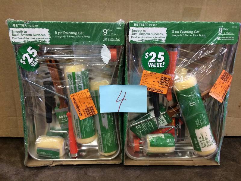 Lot of 2- 8 pc Painting Sets new