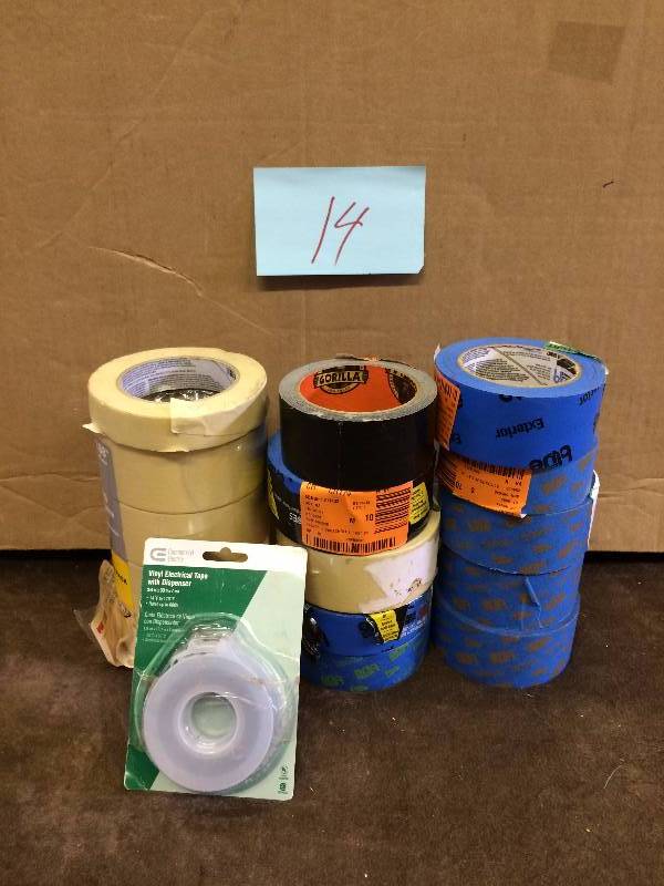Lot of assorted Tape
