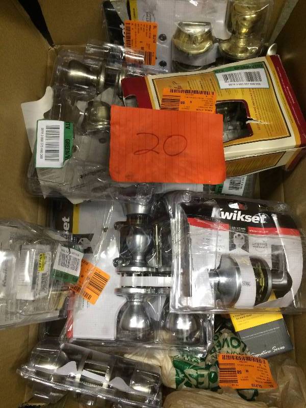 Lot of Door Hardware not inspected