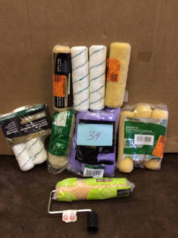Lot of assorted Paint Rollers New