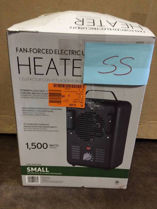 Fan forced electric heater new