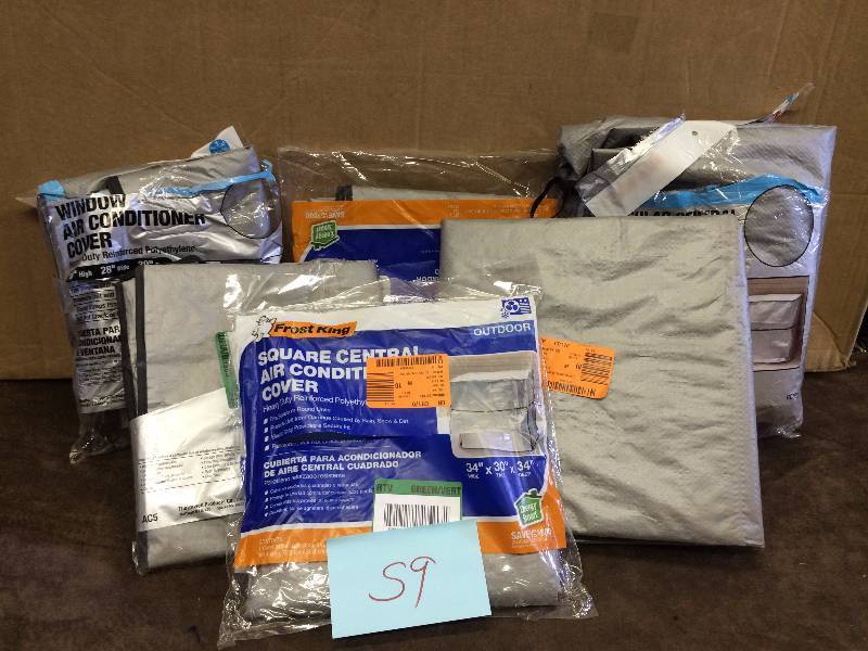 Lot of assorted air conditioner covers New open pkg