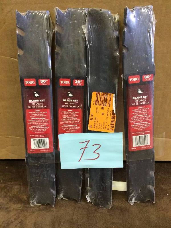 Lot of  4 Toro 30 Blade Kits New