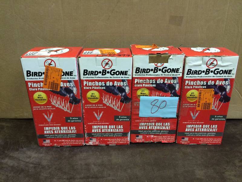 Lot of 4 Bird B Gone New