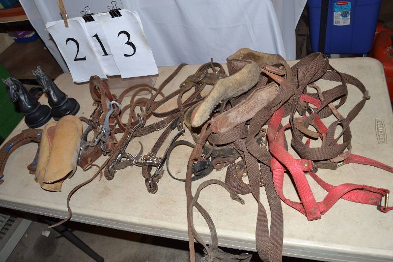 lot 213 image: Horse Items