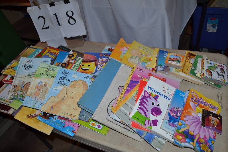 lot 218 image: Childrens Books