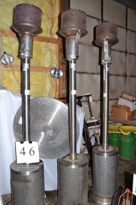 lot 46 image: Propane heaters