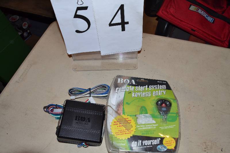 lot 54 image: Remote starter