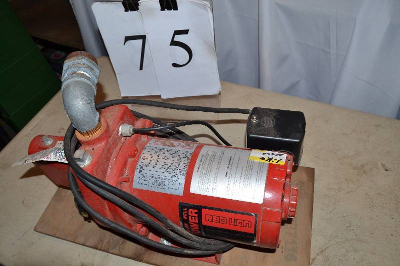 lot 75 image: Shallow well pump