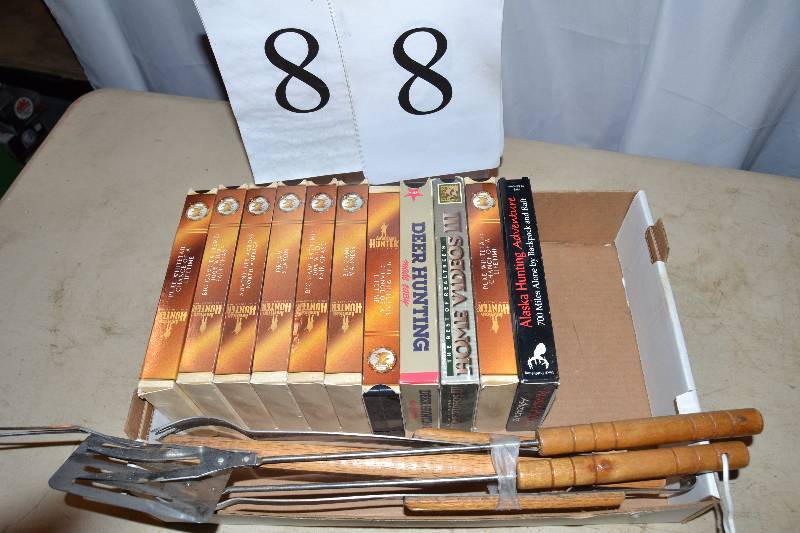 lot 88 image: Deer hunting VHS tapes