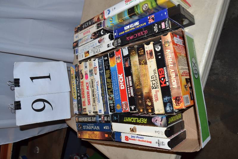 lot 91 image: VHS Tapes