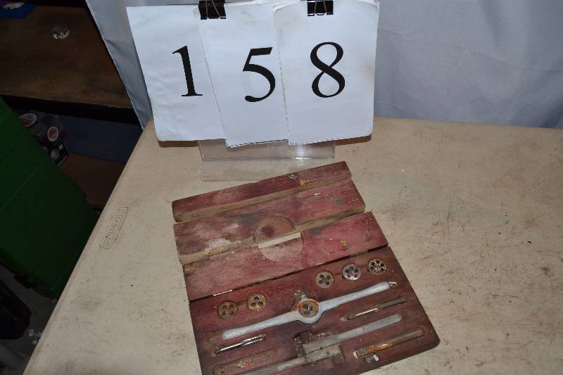 lot 158 image: Tap and Die Set
