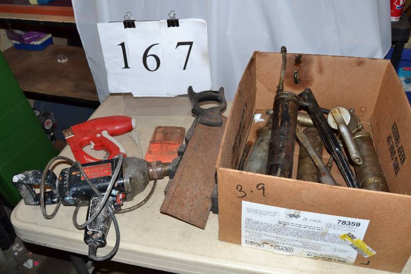 lot 167 image: Misc tools