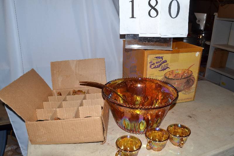 lot 180 image: Carnival Glass