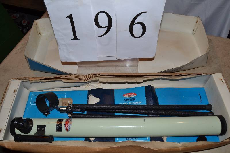 lot 196 image: Telescope