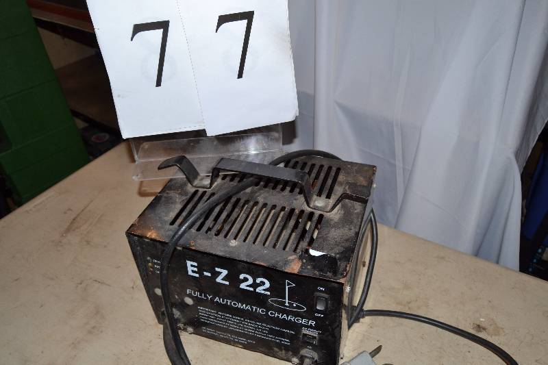 lot 77 image: Golf cart charger