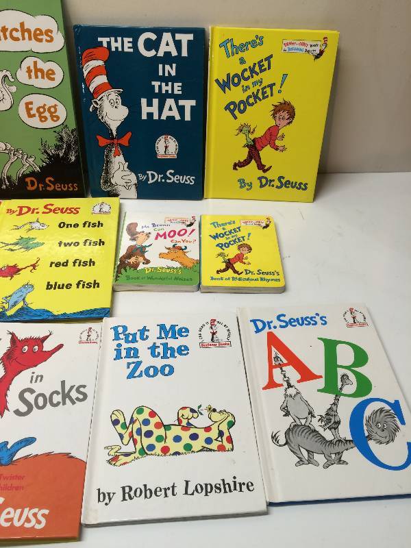 lot 14 image: Dr. Seuss Books
