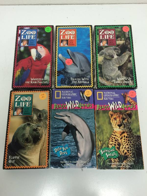 lot 5 image: Kids VHS Tapes