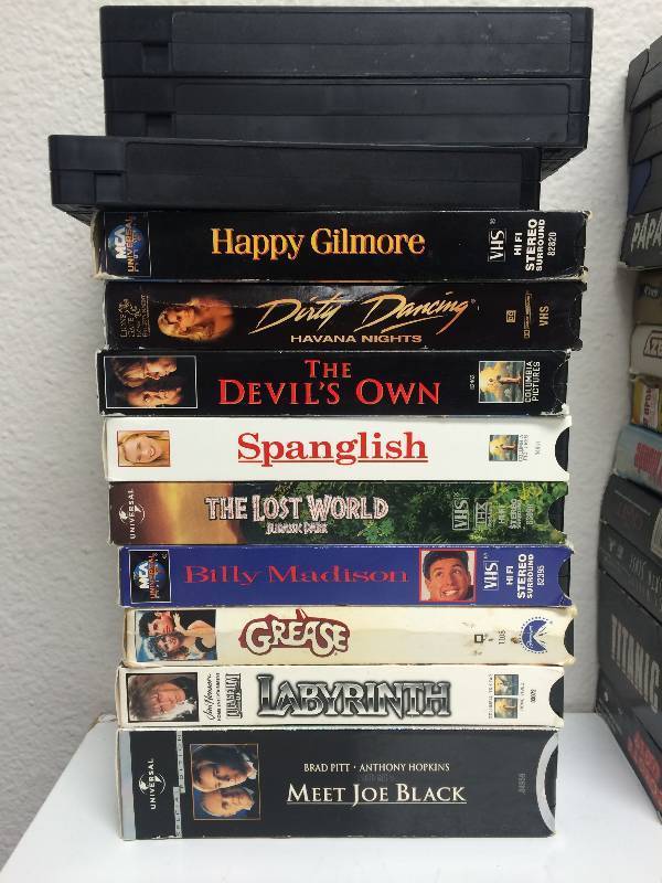 lot 11 image: VHS Tapes