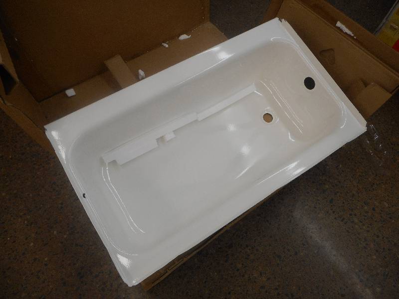 Honolulu 46-12 in. Left-Hand Drain Soaking Tub in White