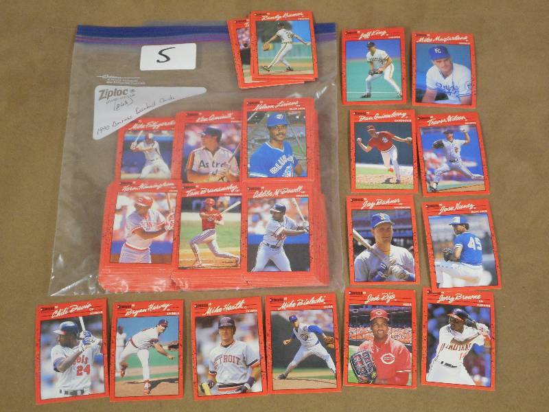 1990 Donruss Baseball Cards, (Quant...