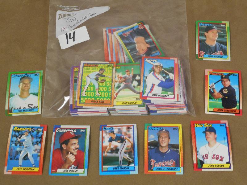 1990 Topps Baseball Cards, (Quantit...
