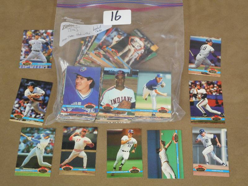 1991 Topps Stadium Club Baseball Ca...