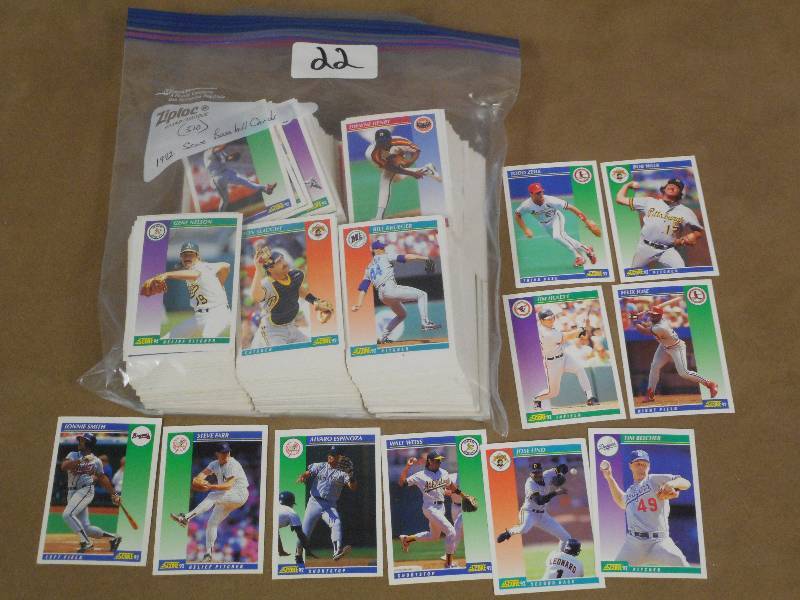 1992 Score Baseball Cards, (Quantit...