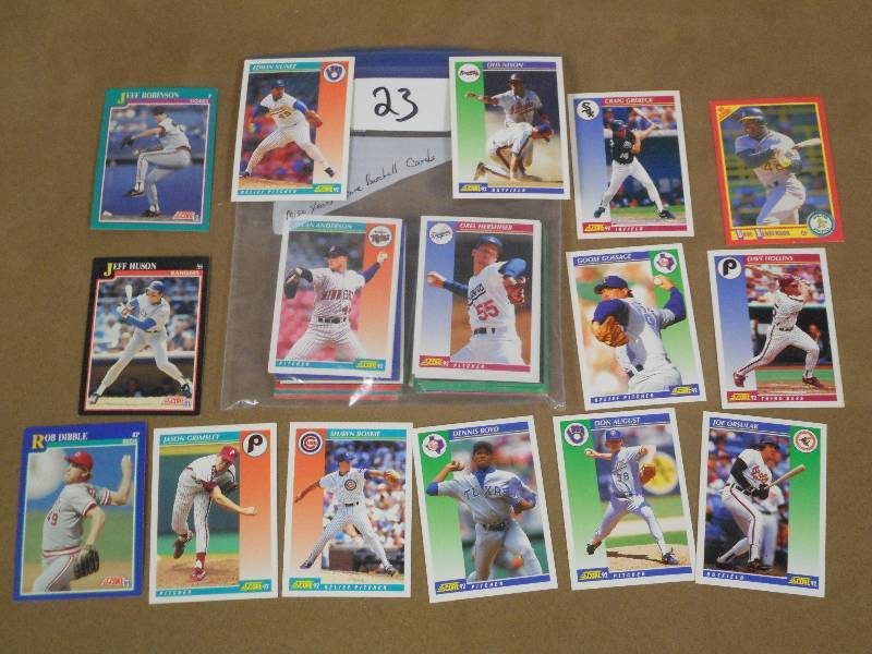 Misc Year Score Baseball Cards, (Qu...