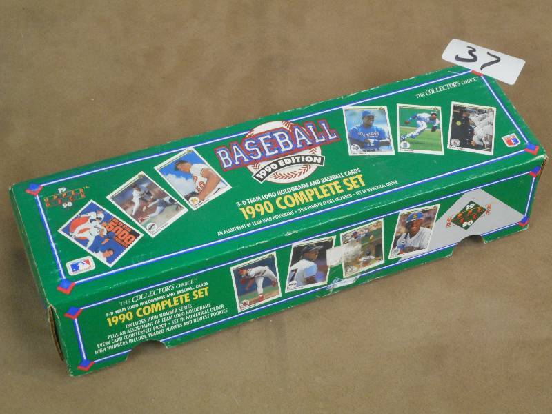 1990 Upper Deck Boxed Complete Set...