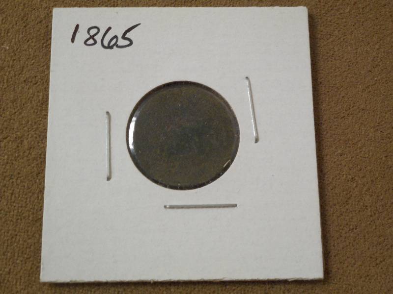 1865 Indian Head Cent, Lower Grade ...