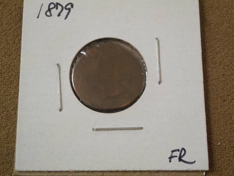 1879 Indian Head Cent, Lower Grade ...