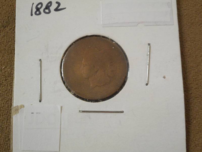 1882 Indian Head Cent, Lower Grade ...