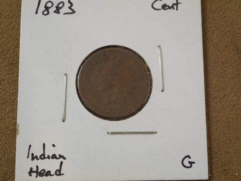 1883 Indian Head Cent, Good Grade ...