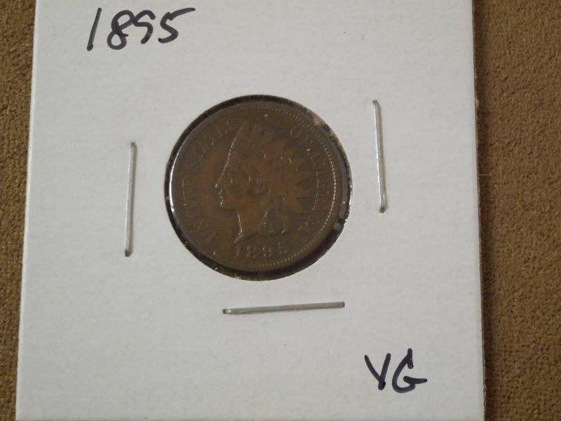 1895 Indian Head Cent, Very Good Gr...